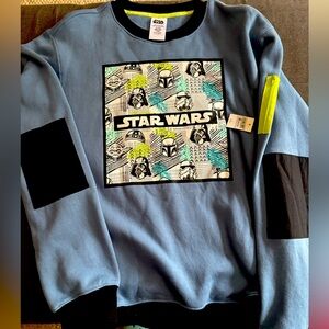 NWT Star Wars Blue Sweater
